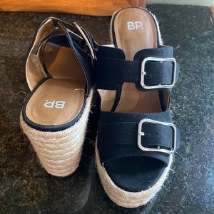 BP Wedge Espadrille Sandals